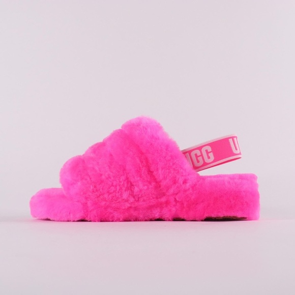 ♦️SOLD♦️UGG FLUFF YEAH SLIDES - Picture 2 of 3